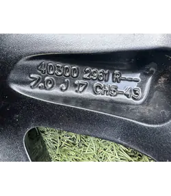 5x114.3 17" Renault gyári alufelni 7Jx17h2 ET43 - Mobil Gumis 7