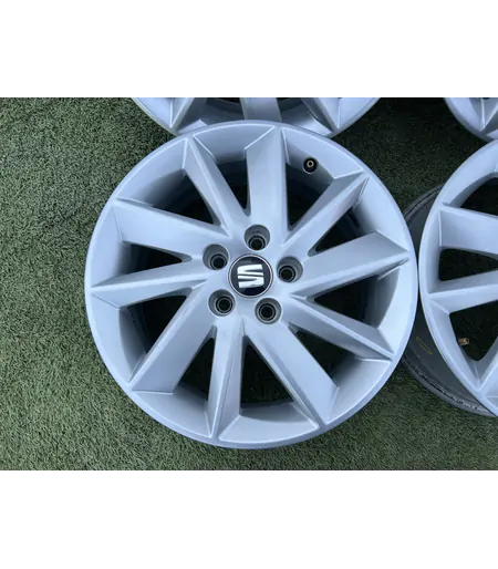 5x100 15" Seat gyári alufelni 6Jx15h2 ET38 - Mobil Gumis 3