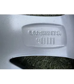 5x100 15" Seat gyári alufelni 6Jx15h2 ET38 - Mobil Gumis 7
