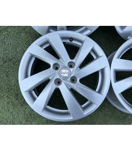 4x100 15" Seat gyári alufelni 5,5Jx15h2 ET41 - Mobil Gumis 3