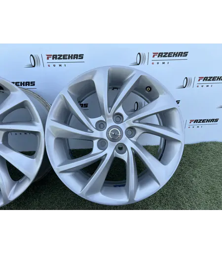 5x105 16" Opel K Astra gyári alufelni + TPMS szenzor 7Jx16h2 ET41 - Mobil Gumis 6