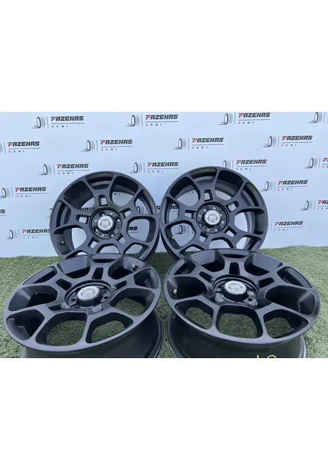 4x98 16" Fiat gyári fekete alufelni 6,5Jx16h2 ET35 - Mobil Gumis