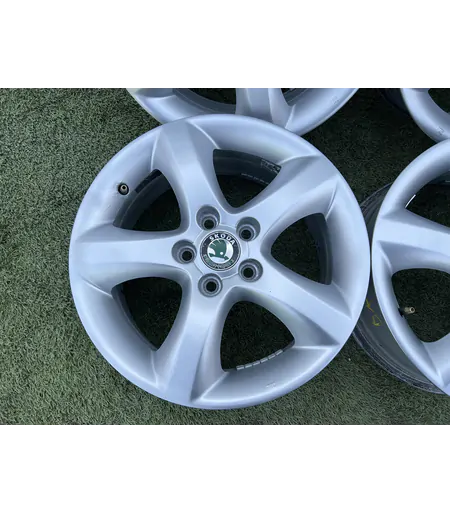5x100 15" Skoda gyári alufelni 6Jx15h2 ET43 - Mobil Gumis 3