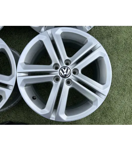 5x100 16" Volkswagen gyári alufelni 7Jx16h2 ET46 - Mobil Gumis 4